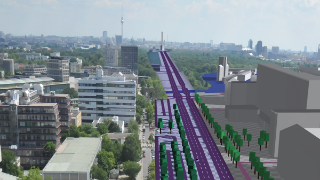 Simulation der DIGINET-PS Teststrecke in Berlin mit VSimRTI