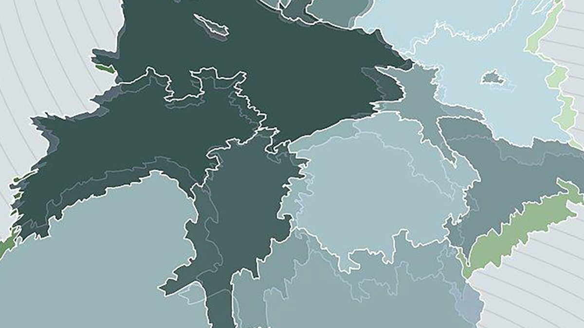 DPS, News, Publikation: Deutschland-Index 2023 regional - Ländersteckbriefe Deutschland-Index 2023 regional - Ländersteckbriefe, Deutschlandkarte in verschiedenen Einfärbungen der Bundesländer