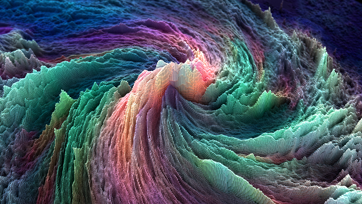 DPS, News: NFID 4 Data Science abstract 3d structure of boxes and data points