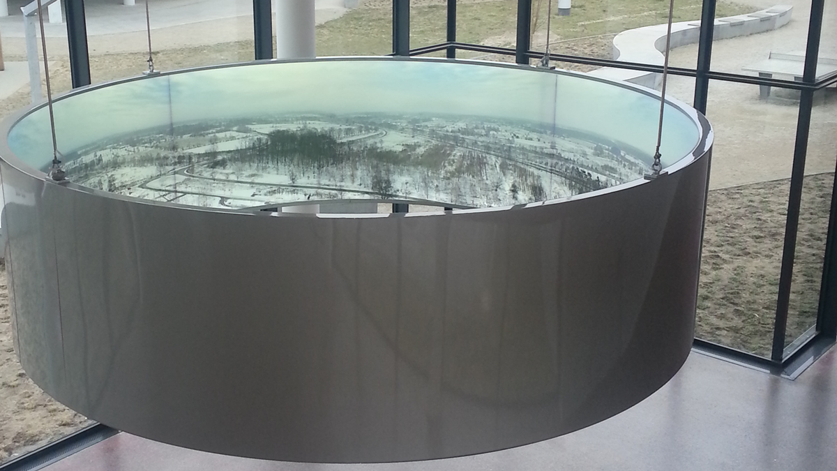 Installation in der JVA Heidering