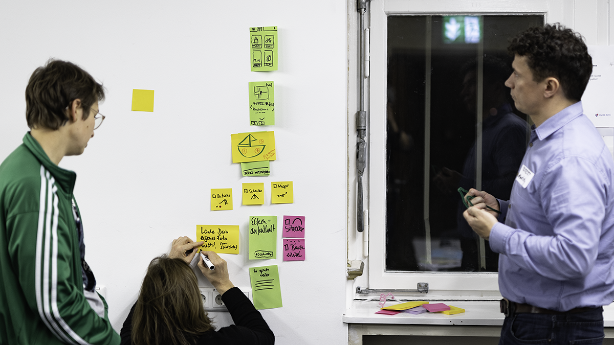 KIEZRADAR Workshop im Citylab Flughafen Tempelhof Berlin, 2019
