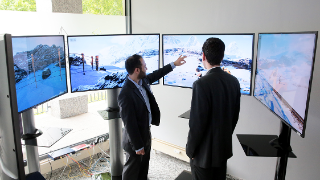 Cloud-based 360° Video Playout - 24K 360° Cube at MWS 2017