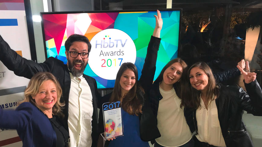 FAME, News: mpat award Fraunhofer FOKUS FAME HbbTV Symposium Rome Award 2017 MPAT Band Camp Berlin