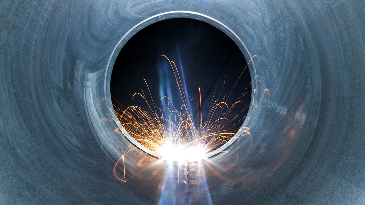 NGNI, Projekte: ELIoT Weld sparks in the tube, Industrie, Internet, Licht