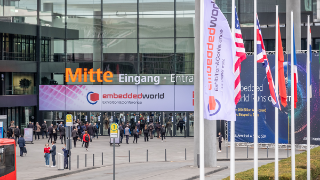 SQC, Events: embedded world Entrance embedded world 2024 in Nuremberg, Germany