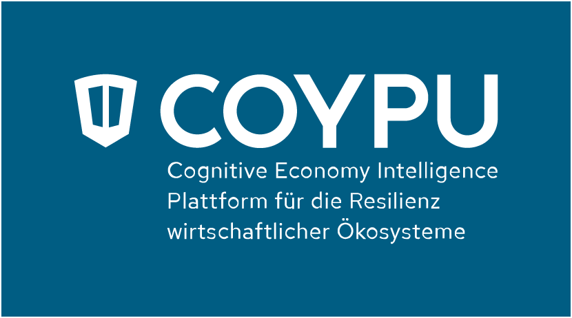 Logo COYPU - Cognitive Economy Intelligence Plattform für die Resilienz wirtschaftlicher Ökosysteme