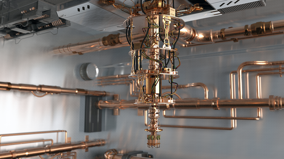 SQC, News: Quantencomputing 2021 Reinraum und Quantenkomponente