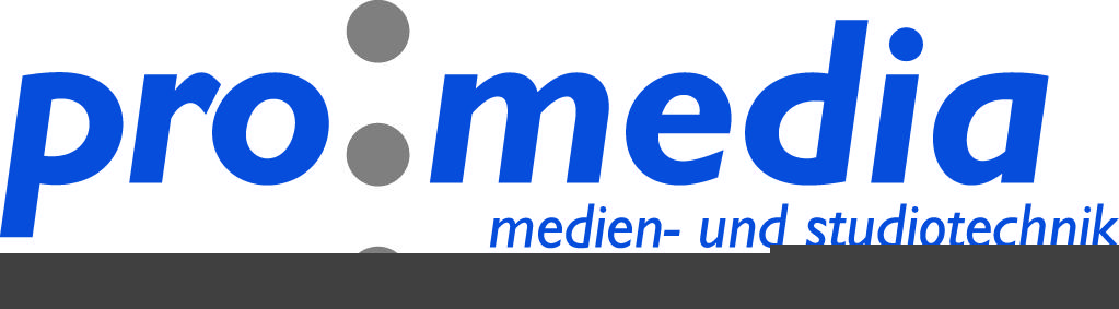 Logo promedia - medien- und studiotechnik