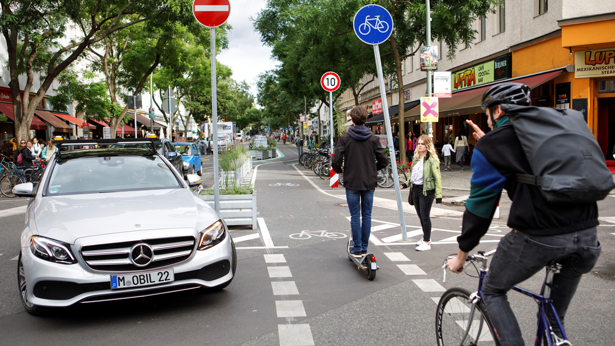 Eclipse Mosaic zum Schutz von Verkehrsteilnehmenden.