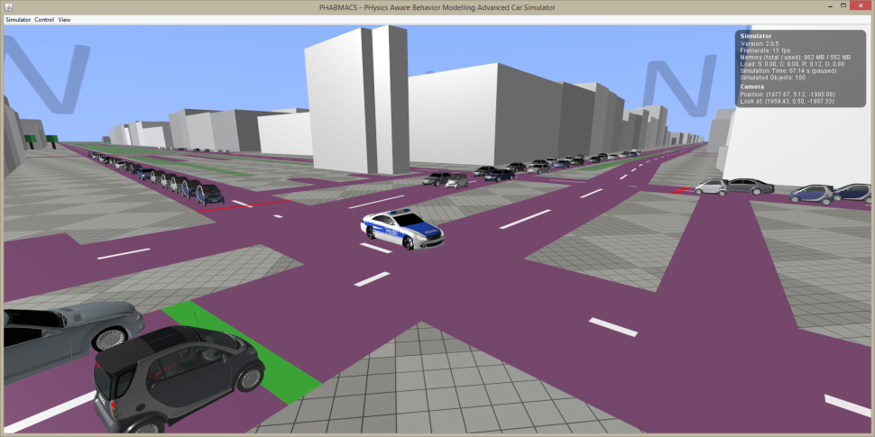 Prototyping Cooperative ADAS with PHABMACS - Crossing