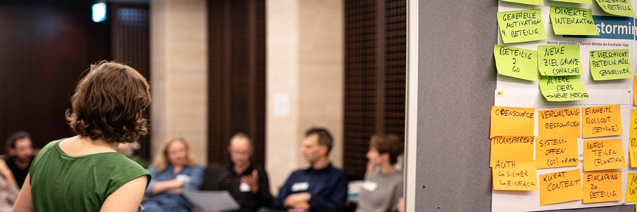 KIEZRADAR Workshop im Citylab Flughafen Tempelhof Berlin, 2019