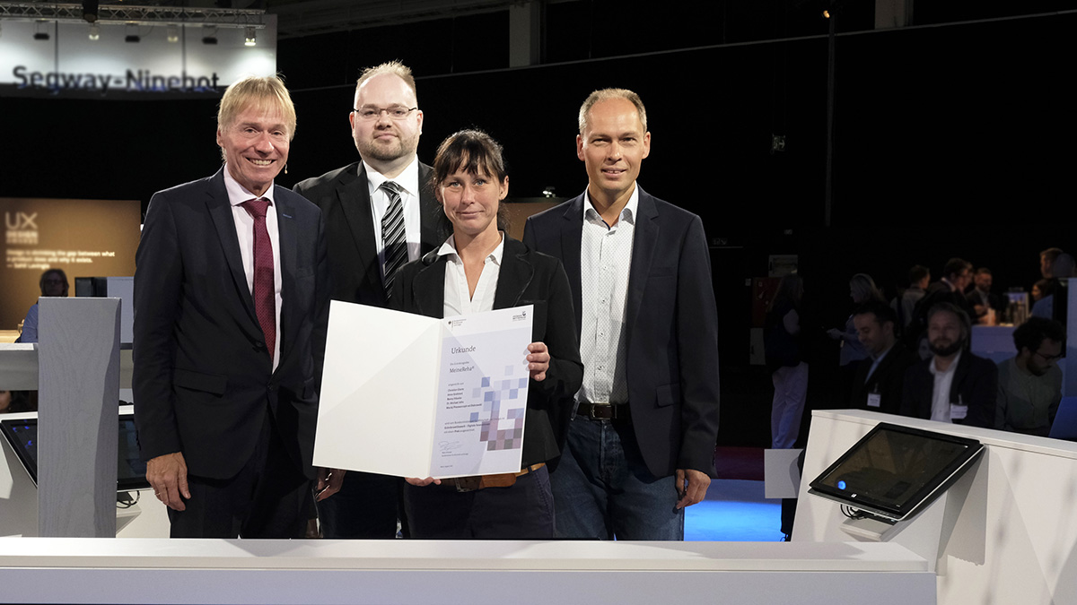 ESPRI, News: MeineReha, Gründerpreis DEU, Berlin, 31.08.2018, Gründerwettbewerb Digitale Innovationen, Preisverleihung auf der IFA 2018
