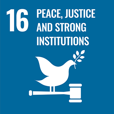 Sustainable Development Goal 16: Peace, Justice and Strong Institutions