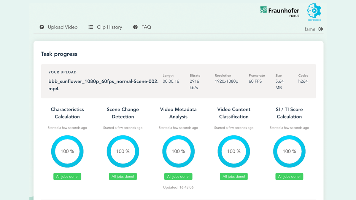 Deep Video Analytics Screenshot interface