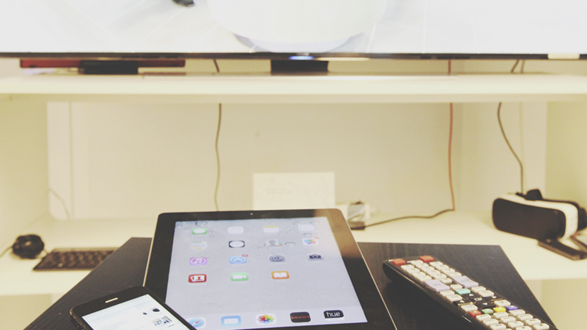 Different devices at the Smart Media Lab at Fraunhofer FOKUS