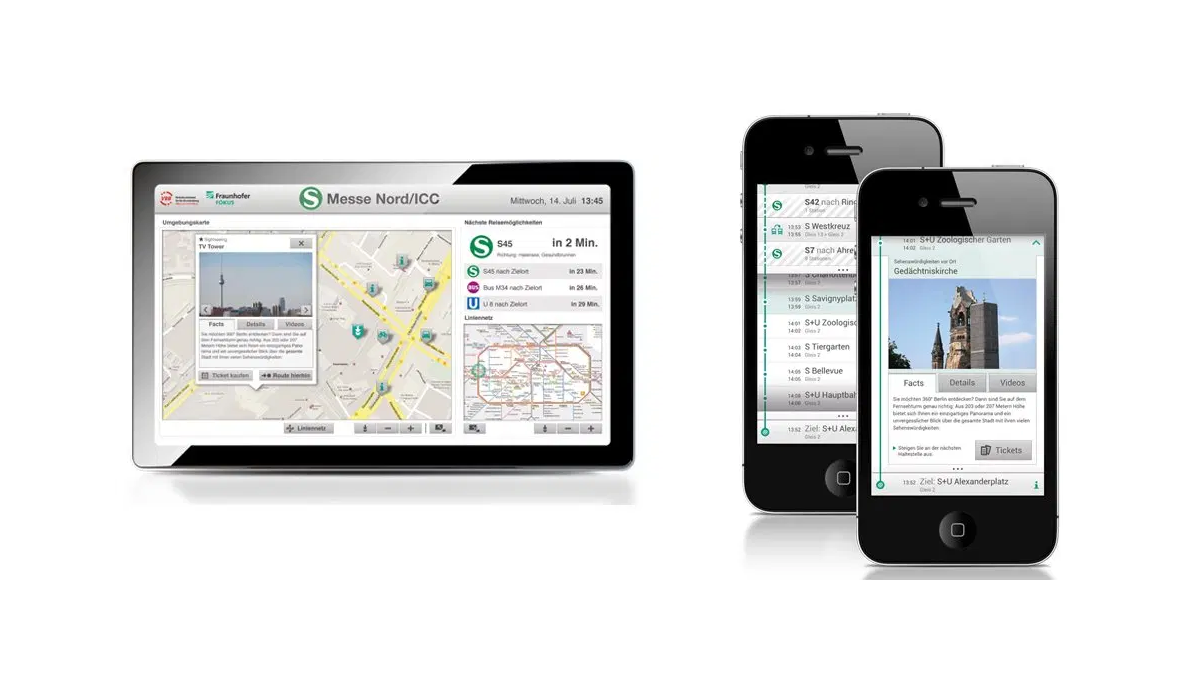 Public Transit App Vorschau