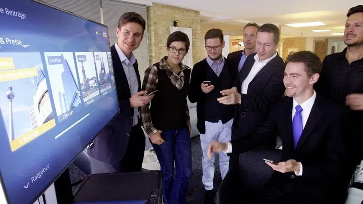 Presentation of the Immobilienscout24 Smart TV App