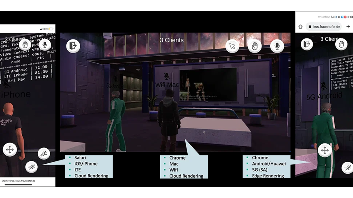 FAMIUM Metaverse Demo: Chrome, Safari, iOS, Mac, Android