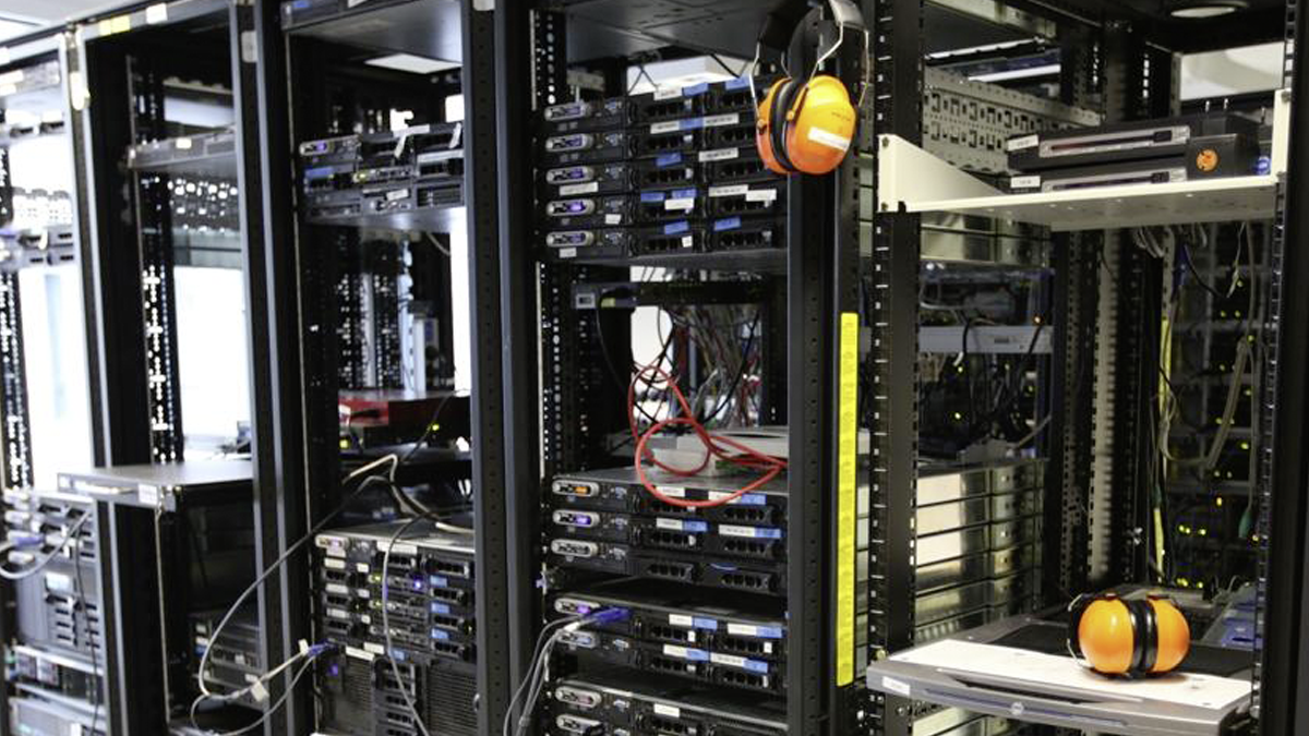 Rechenzentrum des TV Lab