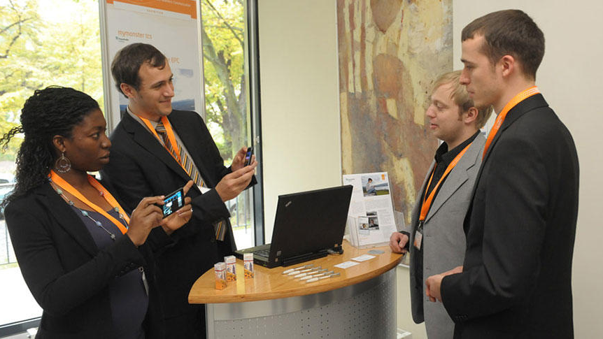 FOKUS experts from the business unit Software-based Networks at the 1st FOKUS FUSECO Forum 2010