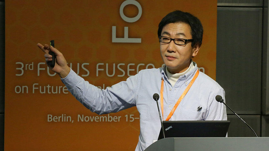 Speaker at the 3rd FOKUS FUSECO Forum 2012 at Fraunhofer FOKUS