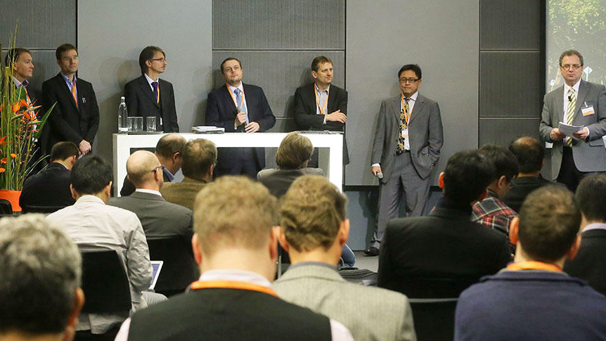 Panel at the 4th FOKUS FUSECO Forum 2013 at Fraunhofer FOKUS
