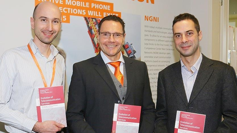 Presentation of the Springerbook Evolution of Telecommunication Services at the 4th FOKUS FUSECO Forum 2013 at Fraunhofer FOKUS