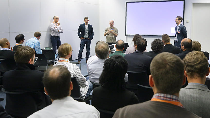 Presentation and discussion at the 5th FOKUS FUSECO Forum 2014 at Fraunhofer FOKUS