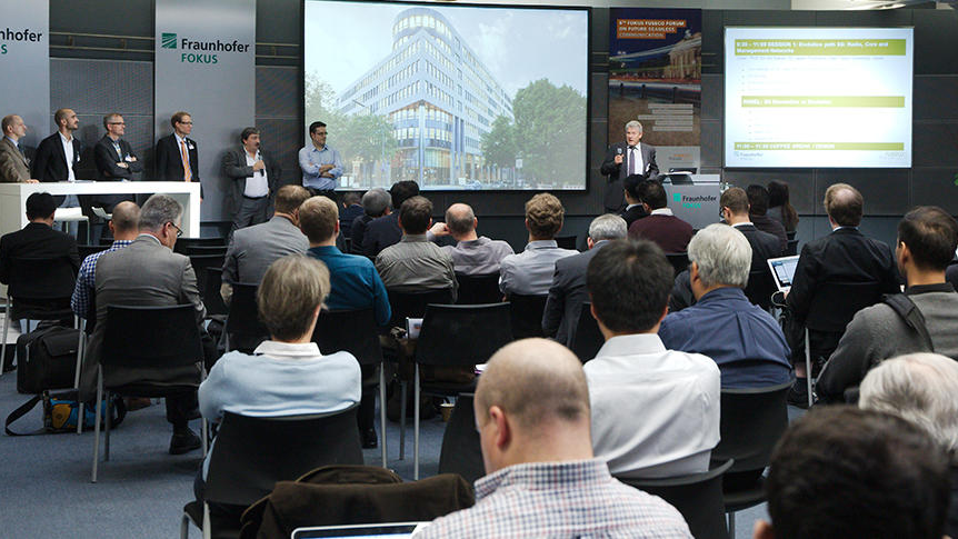 Session 2 at the 6th FOKUS FUSECO Forum 2015 at Fraunhofer FOKUS
