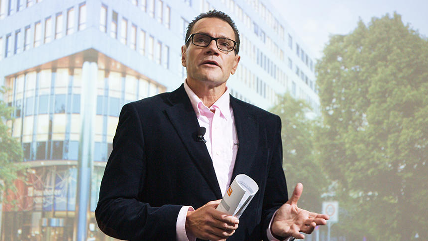 FOKUS expert Thomas Magedanz opens the 6th FOKUS FUSECO Forum 2015