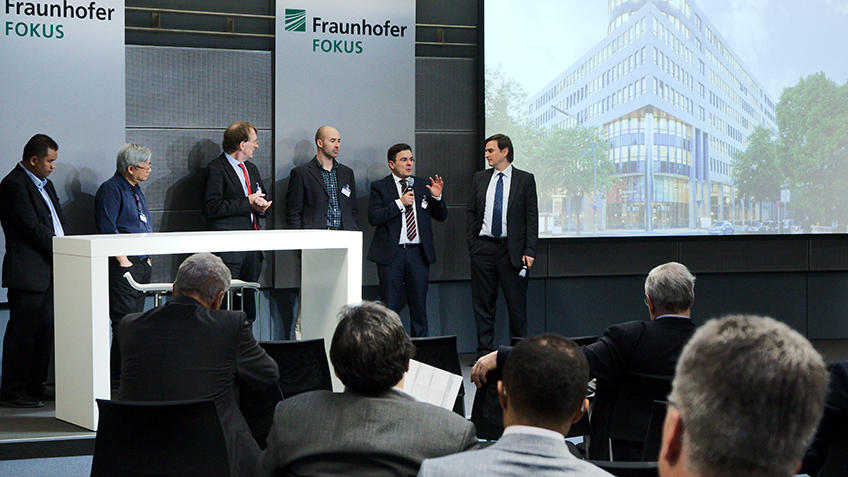 Session 3 at the 6th FOKUS FUSECO Forum 2015 at Fraunhofer FOKUS