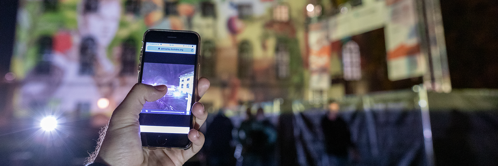 5G Test auf dem Festival of Lights 2019