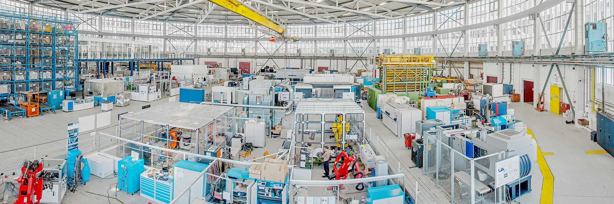 Halle im Fraunhofer IPK