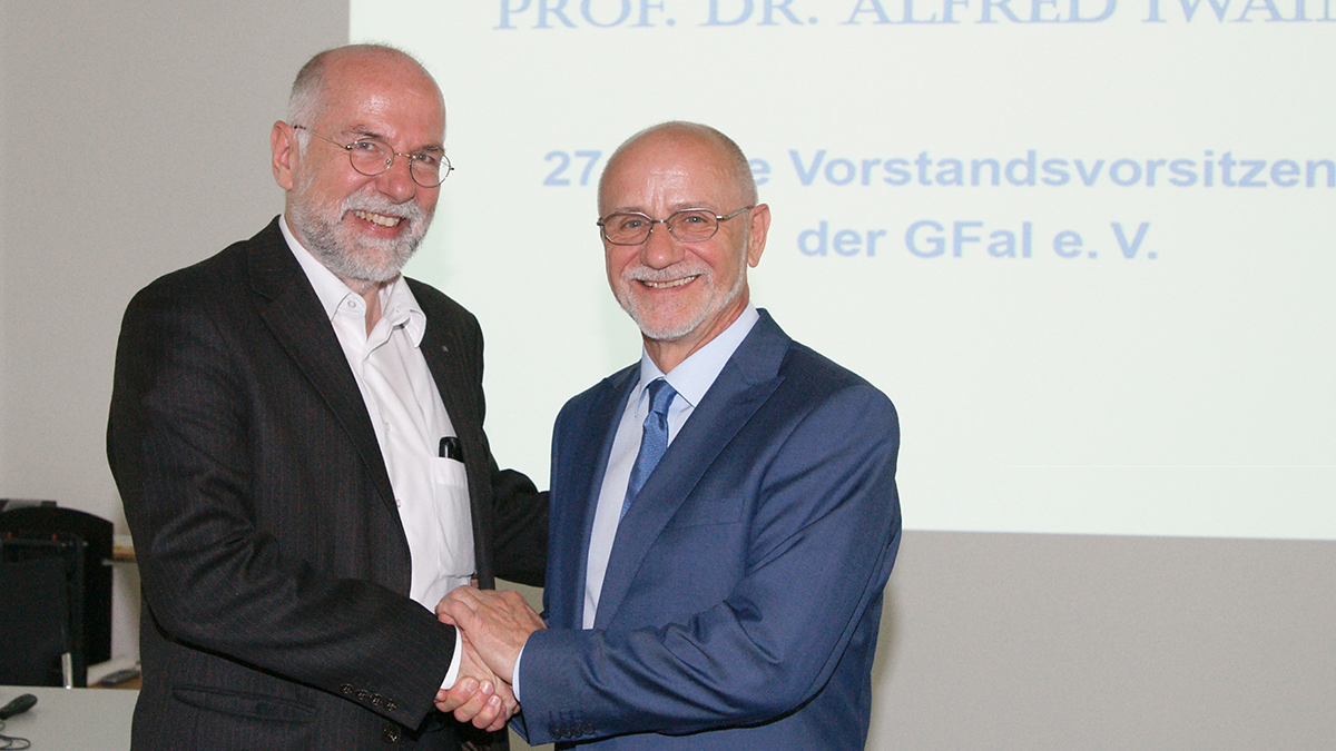 SQC, News: Schlingloff, Vorstand Holger Schlingloff und Alfred Iwainsky