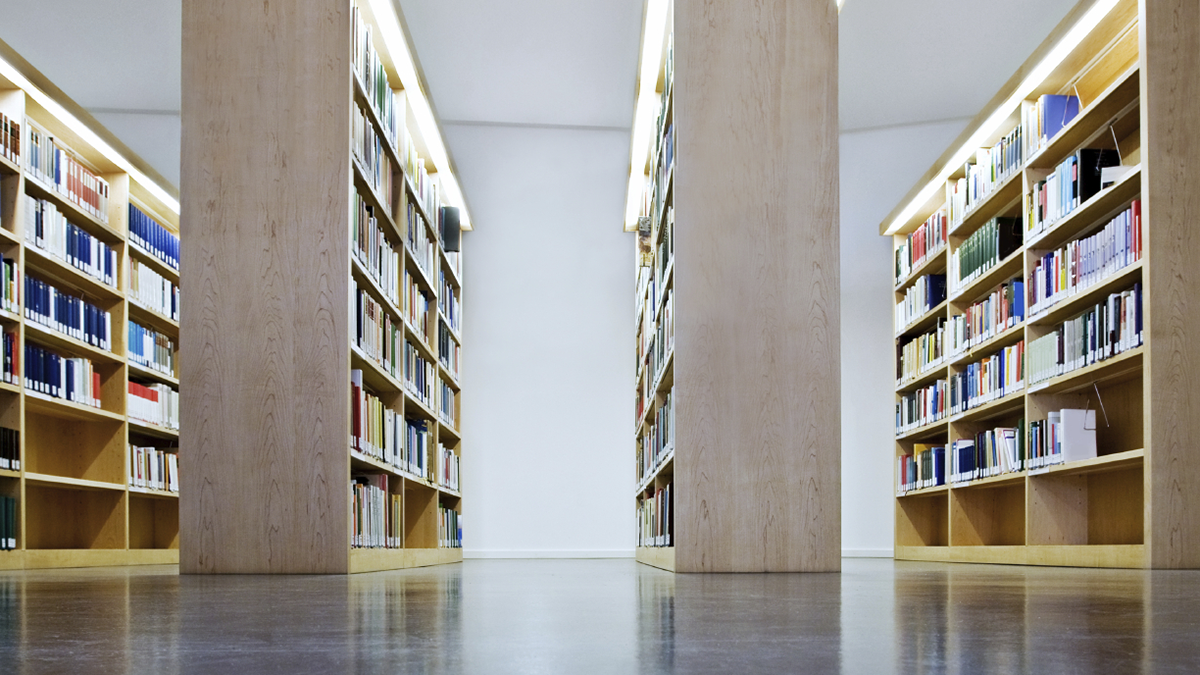 SQC, News: Xtensions library Eine Reihe von Bücherregalen
